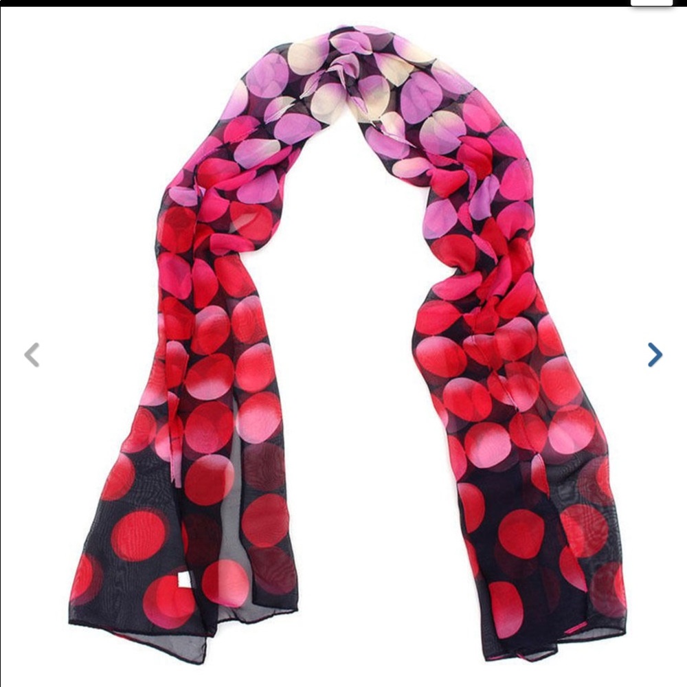 🟠 5/25 Polka Dot Scarf Ombré LAST ONE! - Picture 7 of 7